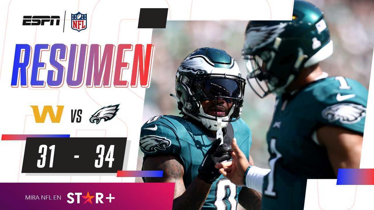 Washington Commanders 31-34 Philadelphia Eagles (OT)