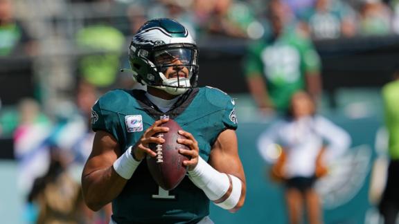 Philadelphia Eagles stats: Jalen Hurts continues to take deep shots and  more - CBS Philadelphia