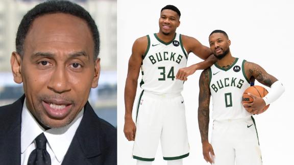 Stephen A. calls Dame and Giannis the best duo in the NBA
