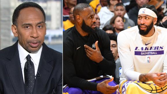 Stephen A.: LeBron calling AD the face of the Lakers is utterly ridiculous