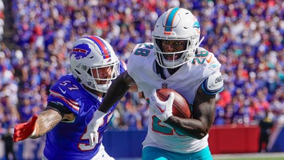 Dolphins rookie RB De'Von Achane named AFC Offensive Player of the