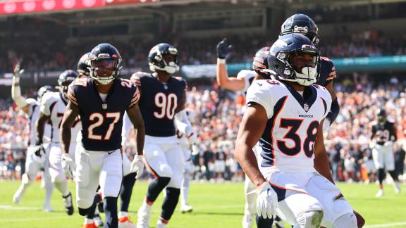 Former Youngstown State running back Jaleel McLaughlin leads Denver Broncos  in rushing against 49ers