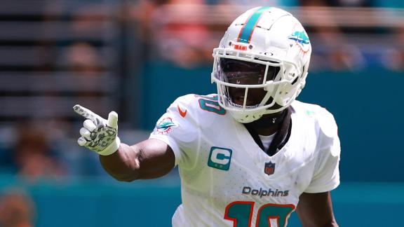 Tyreek Hill - Miami Dolphins Wide Receiver - ESPN