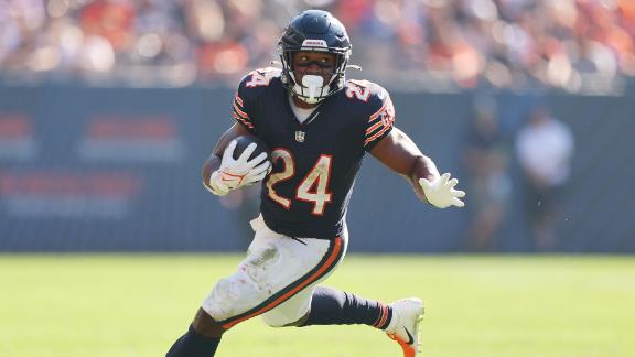 Khalil Herbert gets the biggest test of his young Bears' career against the  Bucs