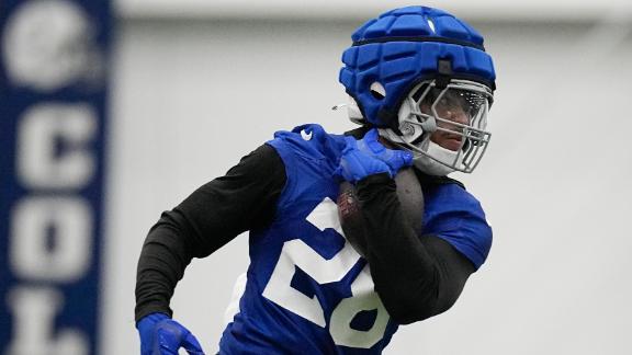 Indianapolis Colts' Jonathan Taylor ranked sixth among RBs by ESPN