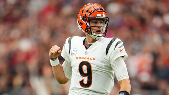 ESPN: Live Sports & Scores Open in the ESPN app Cincinnati Bengals QB Joe  Burrow 'won