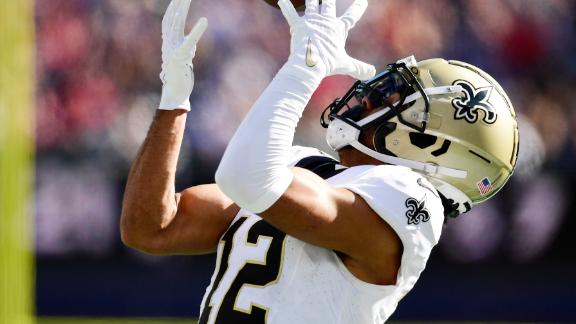 ESPN names Saints WR Chris Olave the NFL's second-best rookie