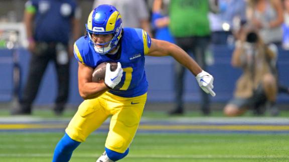 Puka Nacua, who leads Rams in receiving, active for MNF vs Cincinnati