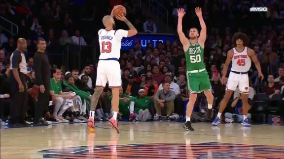 Melhores momentos New York Knicks x Boston Celtics pela NBA (114-107)