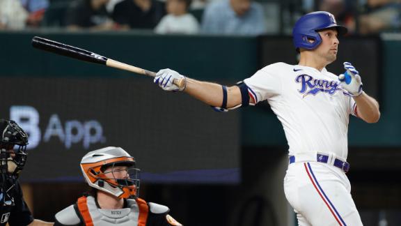 Corey Seager's 445-foot home run, 10/10/2023