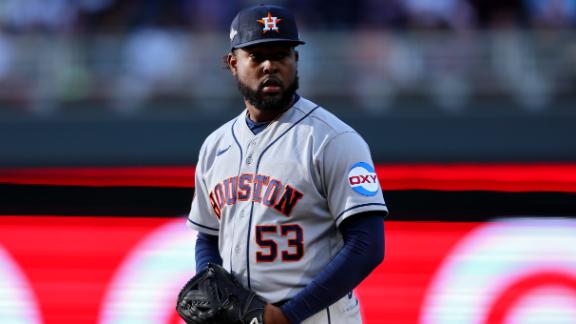 Astros hit 4 homers, with a pair by Abreu, to rout Twins 9-1 and