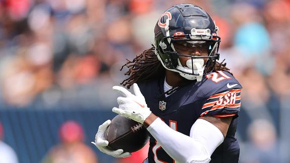 Khalil Herbert has early lead as Bears' RB1, but battle will ensue