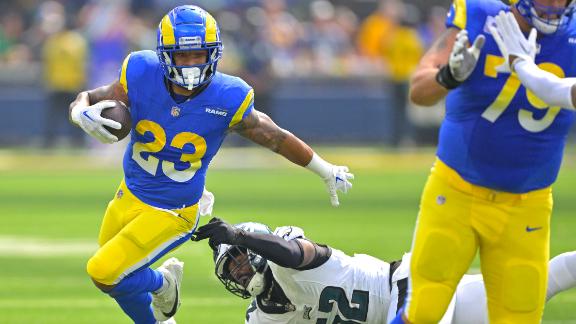 Los Angeles Rams running back Kyren Williams' second TD of game