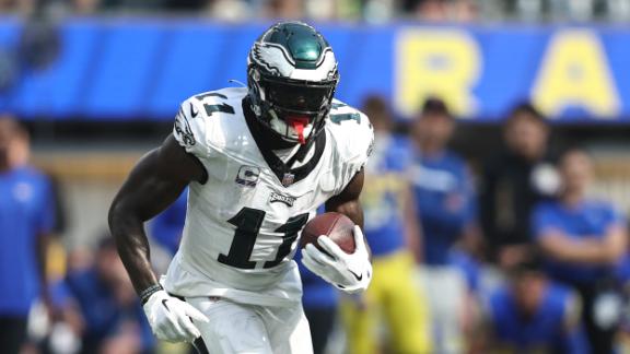 Former Ole Miss WR A.J. Brown sets Eagles' single-season receiving