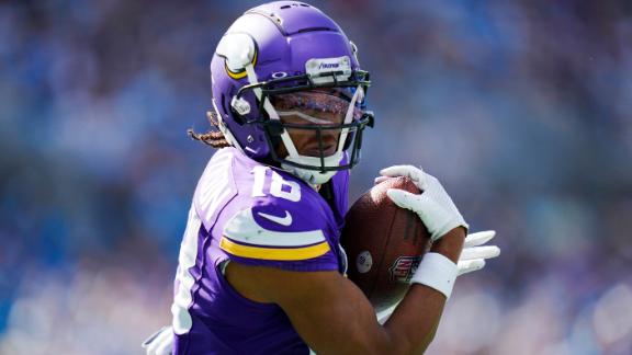 Minnesota Vikings WR Justin Jefferson has career-best 184 receiving yards,  surprised at open looks against Green Bay Packers - ESPN