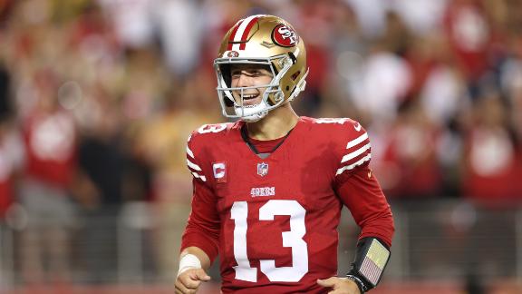 Stats, reactions from Brock Purdy's big 49ers playoff debut - ESPN