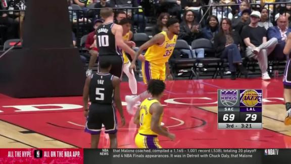 Sacramento Kings vs Los Angeles Lakers Oct 3, 2022 Game Charts