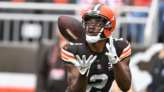 Amari Cooper active for Browns vs. Bengals game