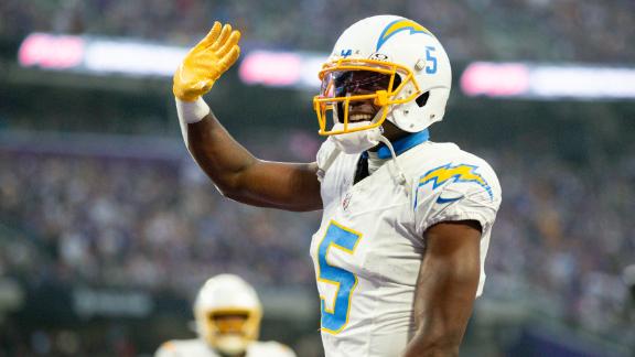 Can't-Miss Play: Tipped-ball TD! Los Angeles Chargers wide receiver Joshua  Palmer's 30-yard score is miraculous