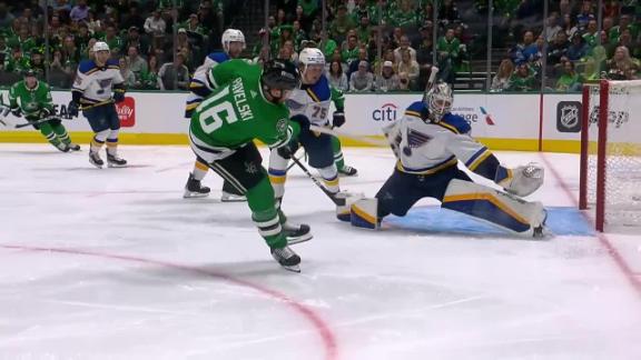 Stars edge Blues 2-1 in the teams' season opener