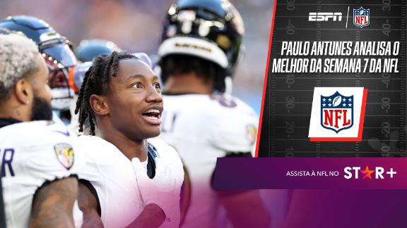 ESPN e Star+ exibem super rodada da NFL com maratona de 10 jogos ao vivo -  ESPN MediaZone Brasil