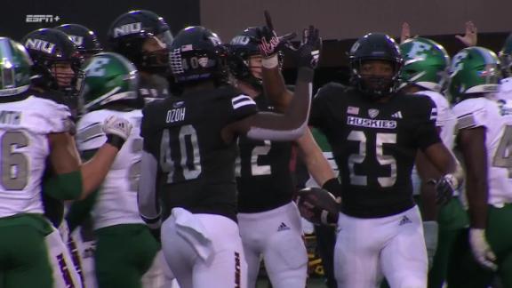 Football Falls at Northern Illinois, 20-13 - Eastern Michigan