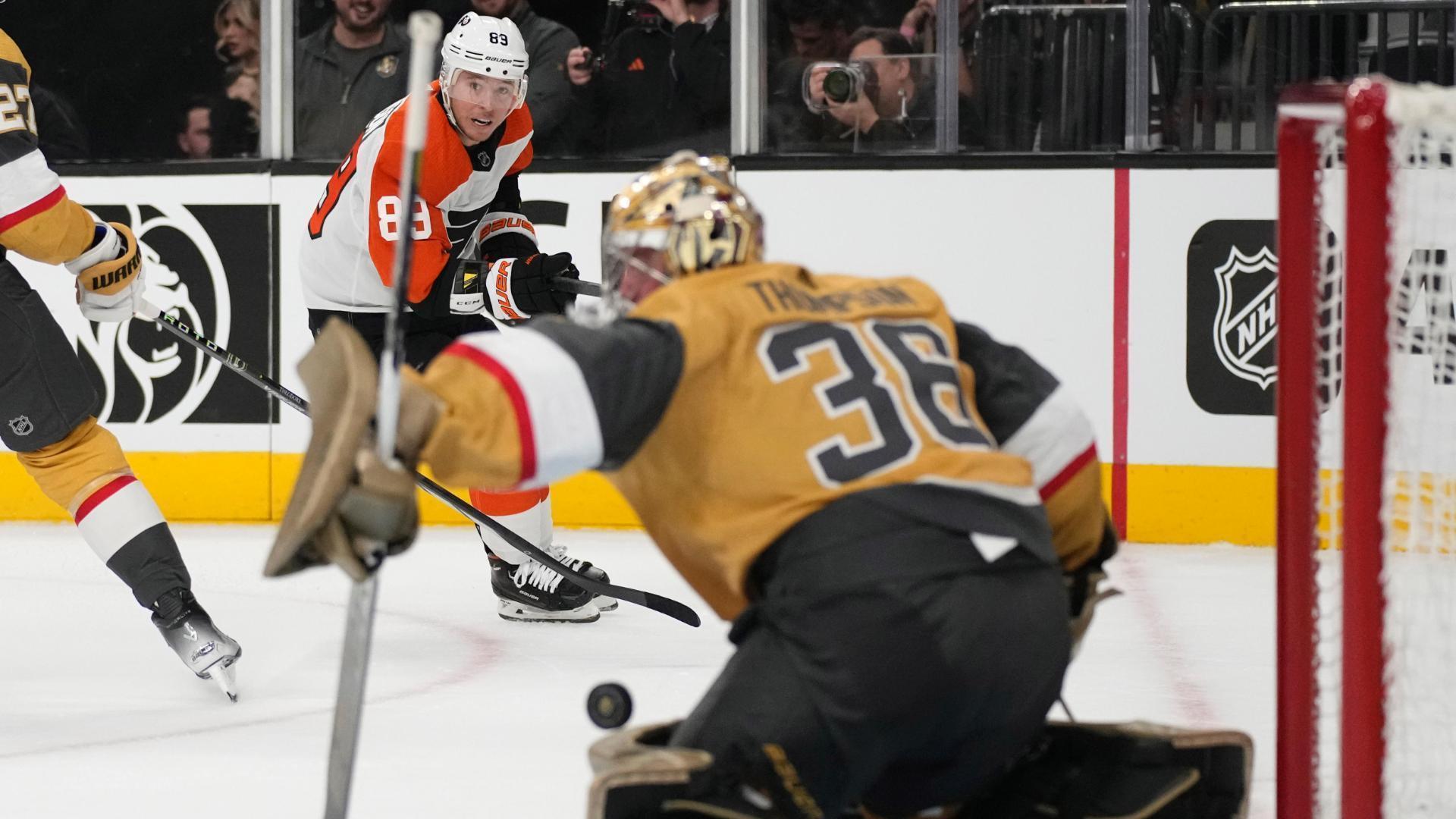 Golden Knights 3-2 Flyers (25 Oct, 2023) Box Score - ESPN (UK)