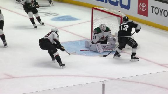 Dubois scores twice within 12 seconds; Kings beat Wild 7-3