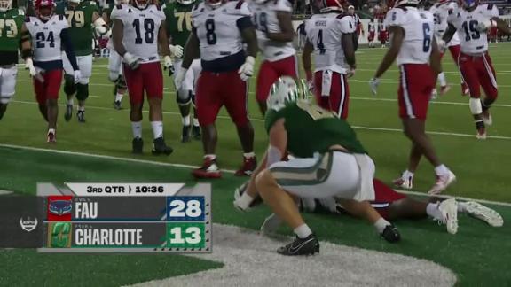 Florida Atlantic 38 16 Charlotte Oct 27 2023 Final Score ESPN