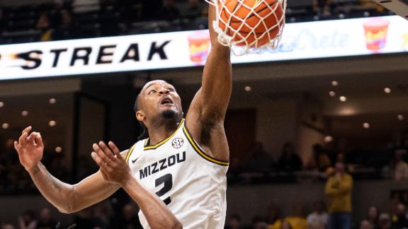 Mizzou bball sale score
