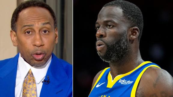 Stephen A. reacts to Draymond Green's 5-game suspension