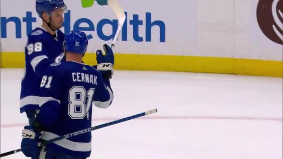 Stamkos and Glendening score 39 seconds apart as host Lightning