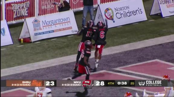 Western Kentucky 28-23 Sam Houston (Nov 18, 2023) Final Score - ESPN