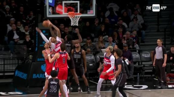 Nets survive late-game scare in wi over Washington Wizards