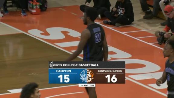 Bowling Green 75-65 Hampton (Dec 19, 2023) Final Score - ESPN