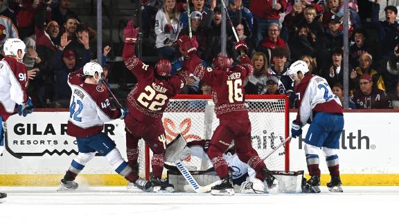 Colorado Avalanche Dent Stanley Cup Within Minutes After Winning