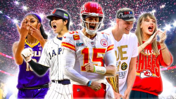 What a year in sports! Check out the best moments of 2023