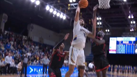 San diego state online basketball score