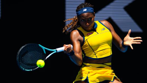 Coco Gauff cruises to win in opening round at Australian Open