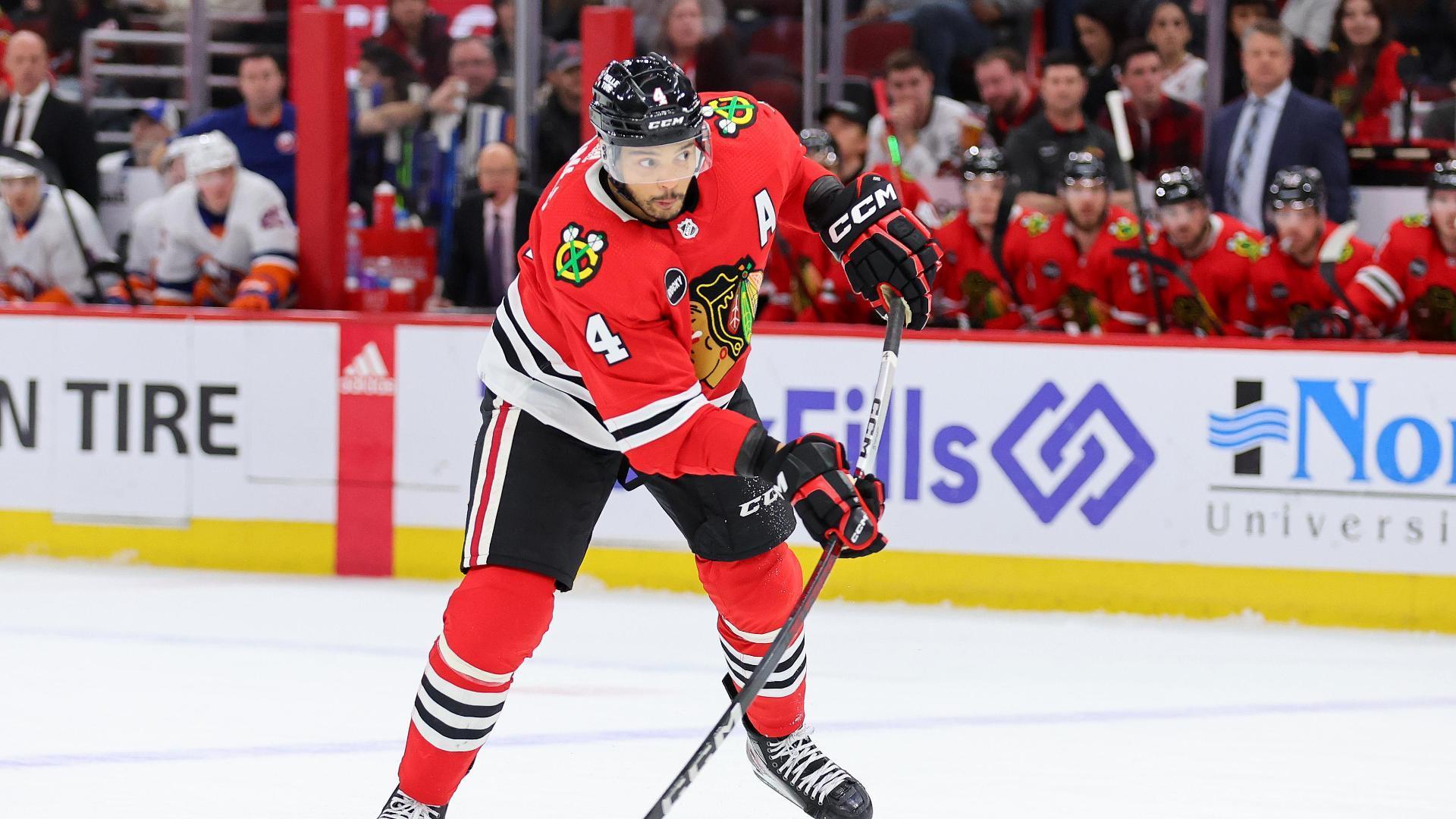 Seth Jones scores in overtime as the Blackhawks beat the struggling
