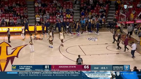 Aimaq, Tyson record double-doubles to help lead Cal past struggling Arizona St. 81-66