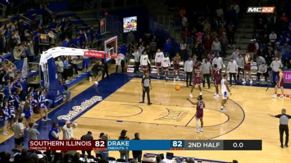Drake basketball score discount