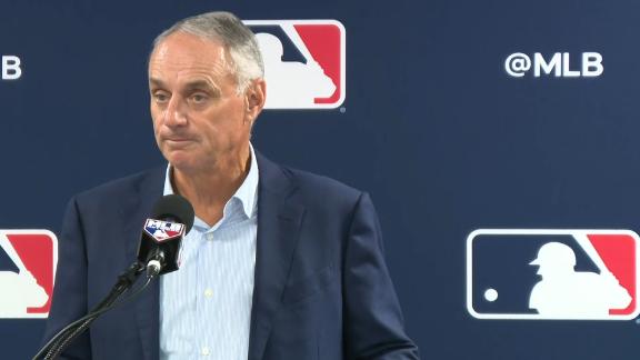 Rob Manfred says his tenure as MLB commissioner will end in 2029