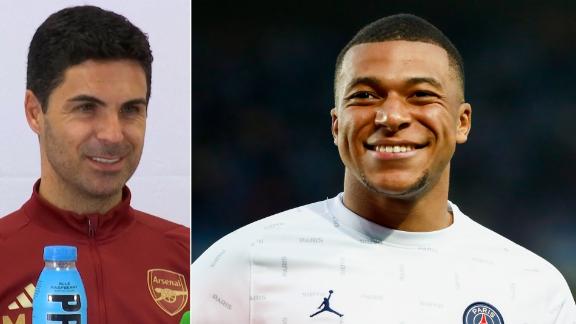 Arteta: Arsenal have to be in the conversation to sign players like Mbappe