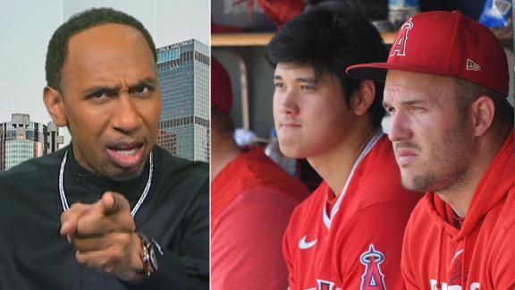 Stephen A. questions Mike Trout's loyalty to 'pathetic' Angels