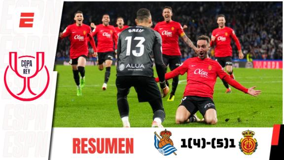 Real Sociedad – Mallorca  Ver partido completo de Copa del Rey