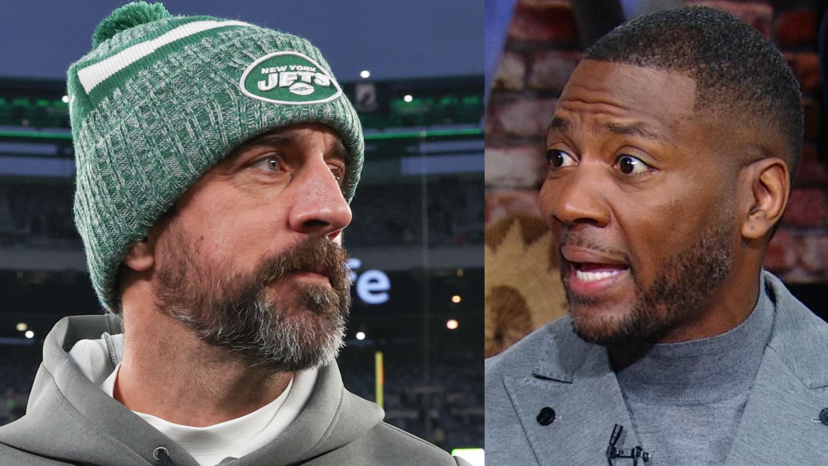 Ryan Clark gets choked up while ranting about Aaron Rodgers