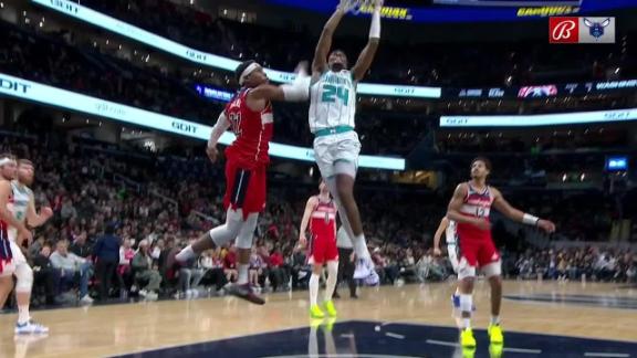 Wizards snap 16-game losing streak with 112-100 victory over Hornets
