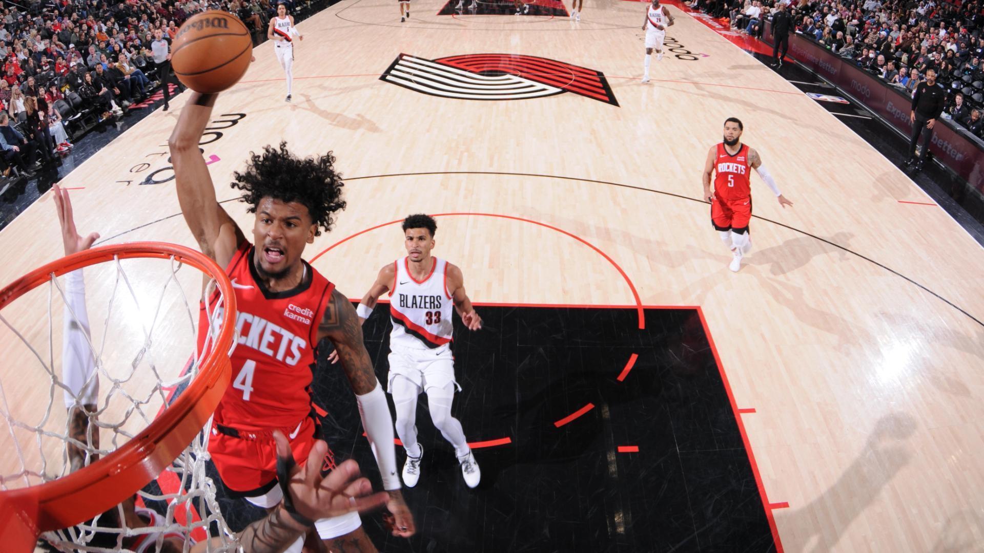 Jalen Green Scores 27 Points, The Rockets Beat The Trail Blazers 123 ...