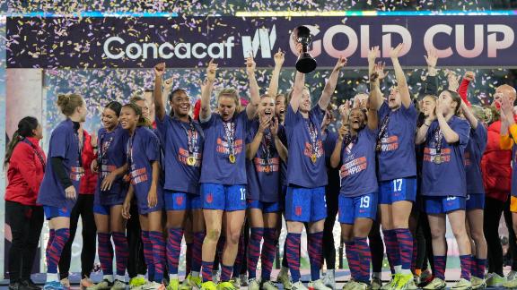 USWNT earn W Gold Cup title the hard way, show signs of growth - ESPN